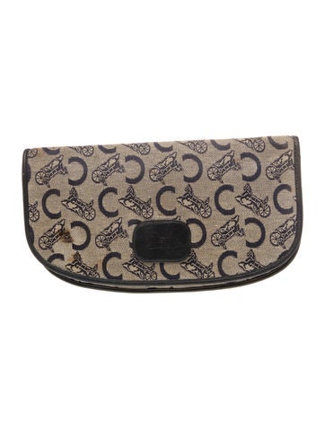 Canvas Vintage Sulky Horse Carriage Clutch