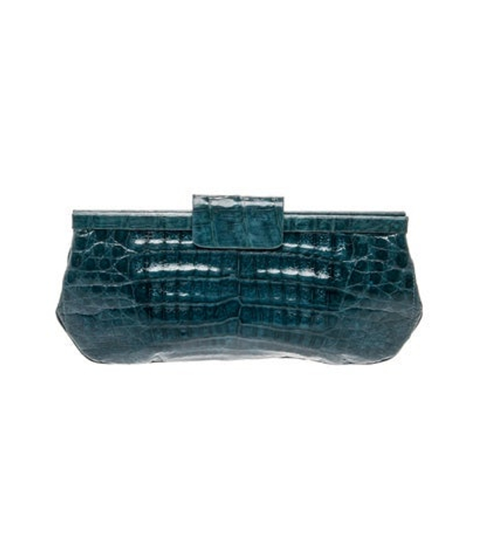 Nancy Gonzalez Gonzalez Crocodile Clutch W Tags