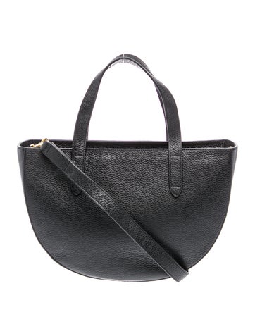 Leather Top Handle Bag