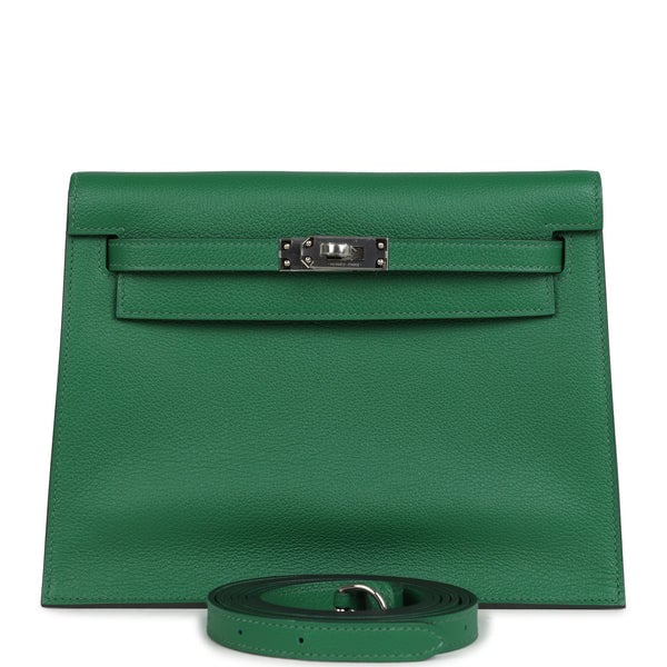Hermes Hermes Kelly Danse Cactus Verso Evercolor Palladium Hardware