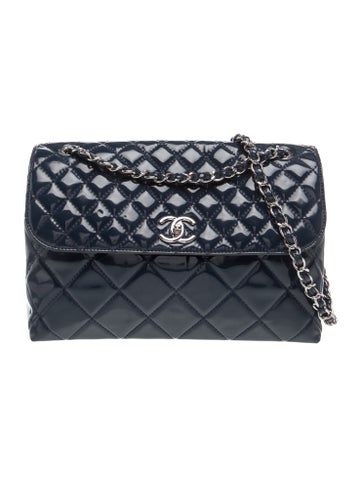 Quilted Vinyl In The Business Flap Bag