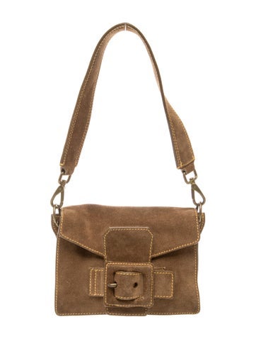 Suede Shoulder Bag