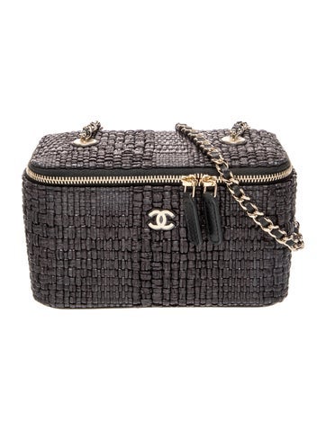 2026 Raffia Vanity Case