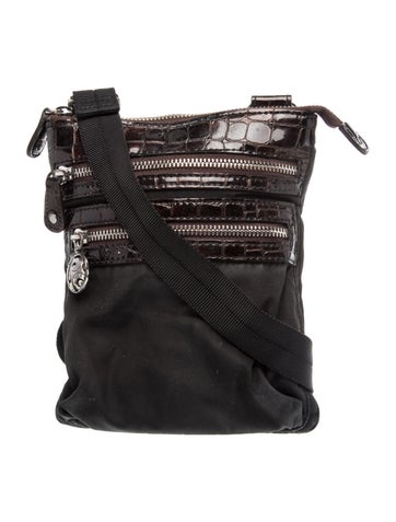Nylon Messenger Bag