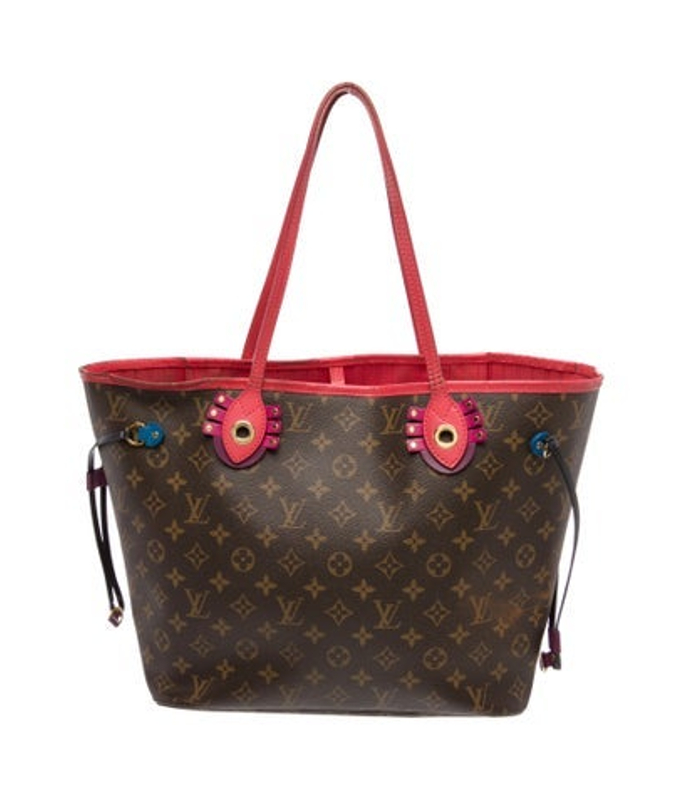 Louis Vuitton Vuitton Lv Monogram Totem Neverfull Mm