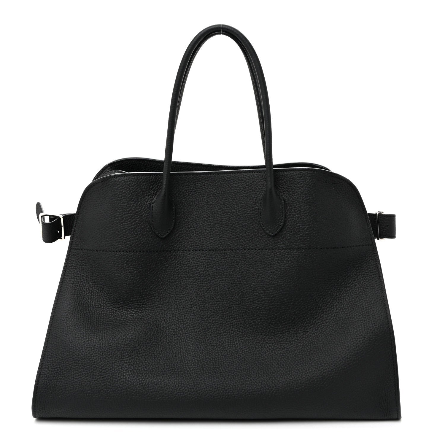 The Row Grained Calfskin Soft Margaux 17 Black