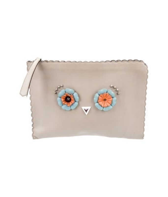Fendi Faces Clutch