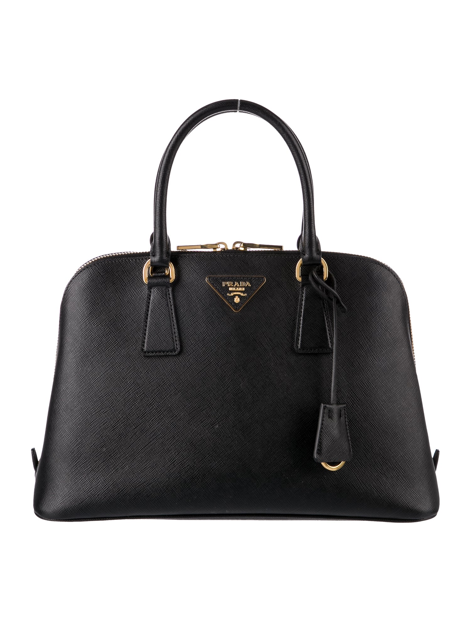 Prada Saffiano Lux Leather Promenade Medium