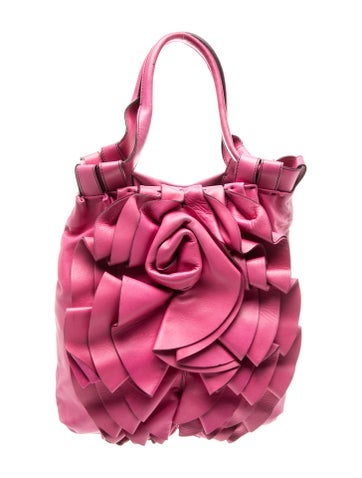 Leather Top Handle Bag