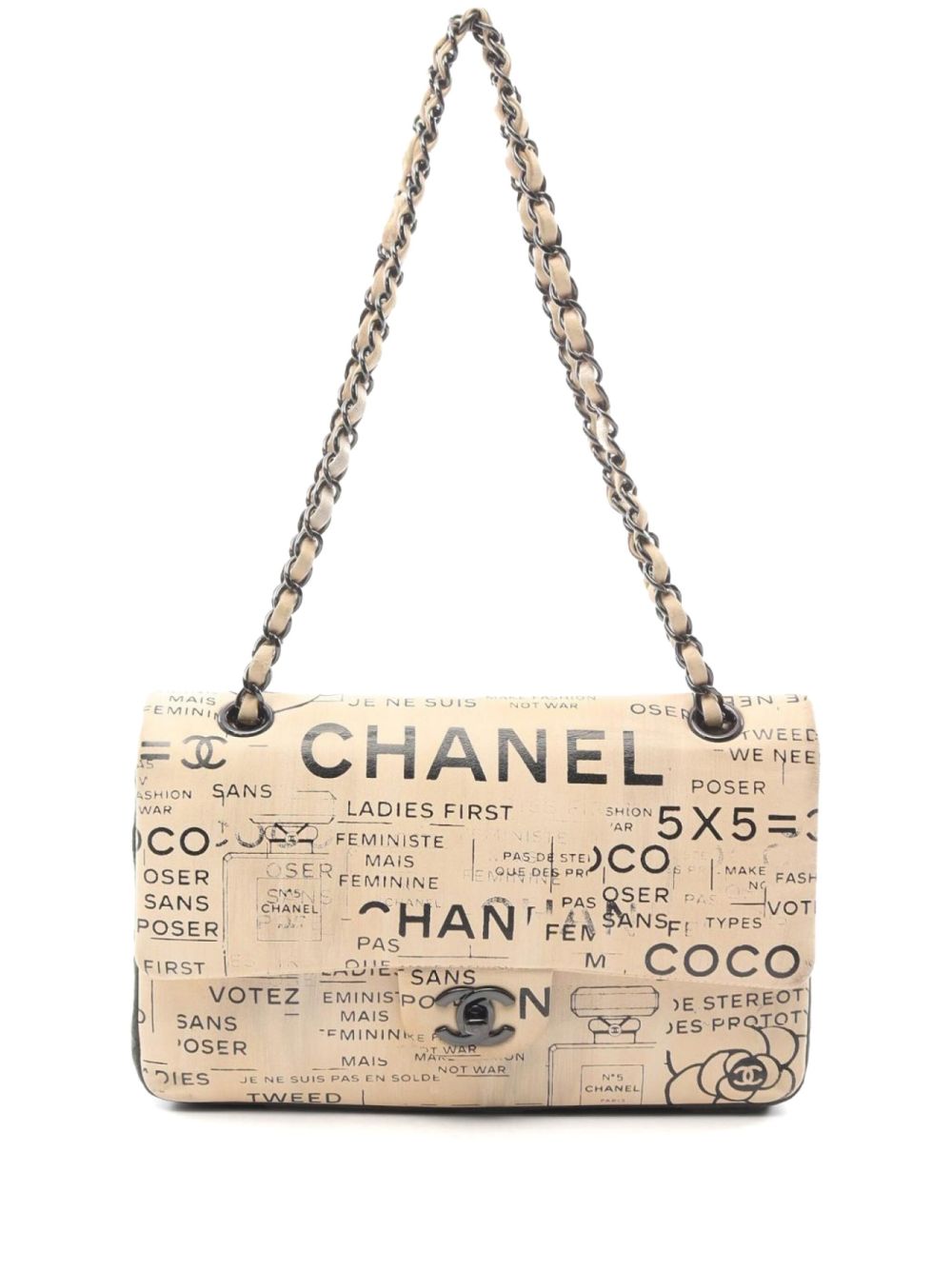 2015-2016 Matelasse W Flap shoulder bag