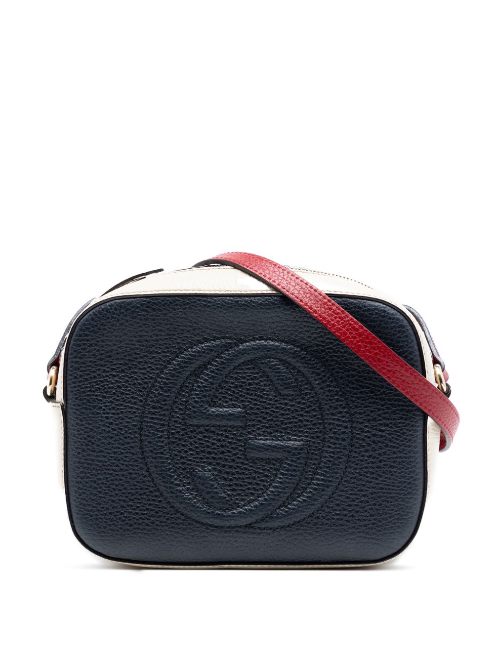 2016-2026 Small Tricolor Leather Soho Disco crossbody bag