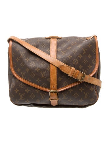 Louis Vuitton LV Monogram Saumur 35 Vintage