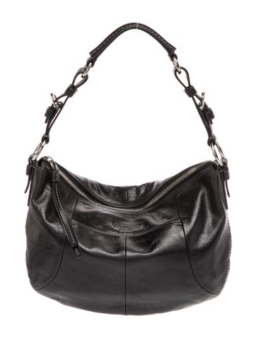 Leather Top Handle Bag