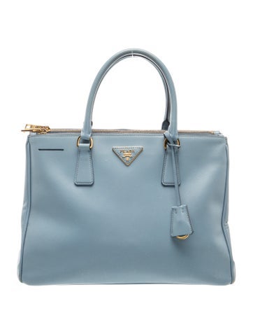 Saffiano Leather Galleria Double Zip Medium