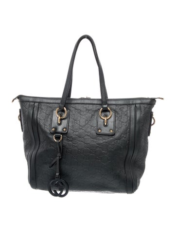 GG Signature Top Handle Bag