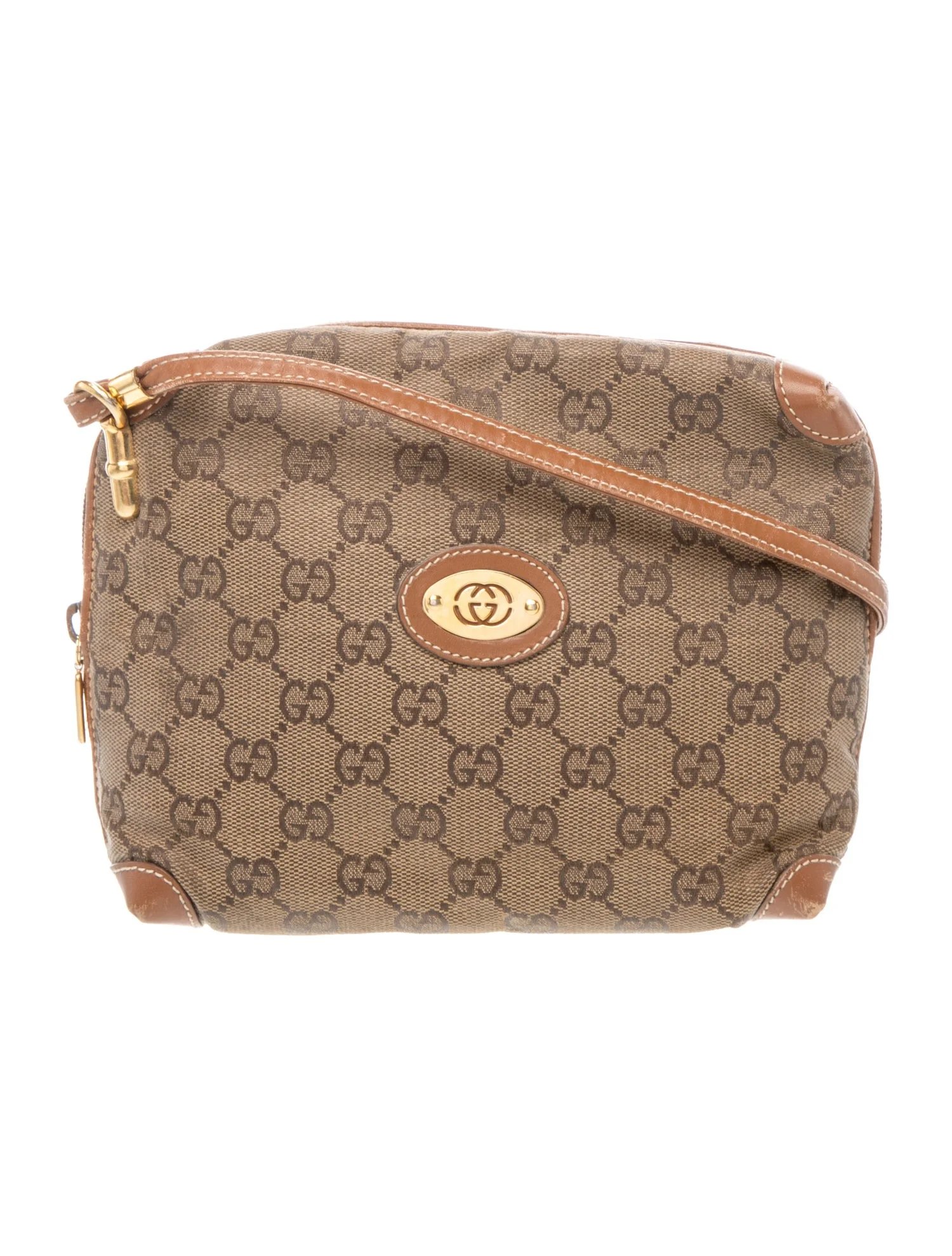 GG Canvas Crossbody Bag Vintage