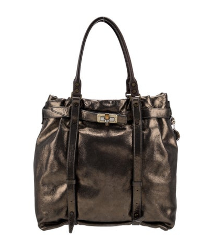 Lanvin Leather Top Handle Bag