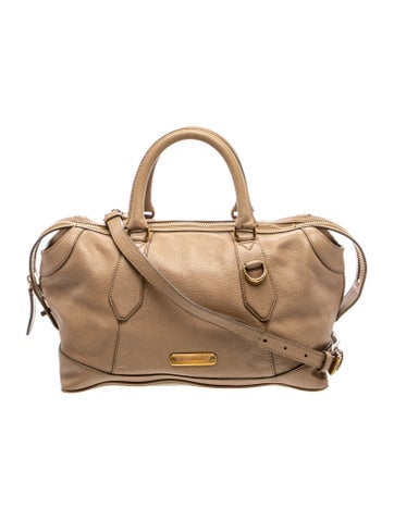 Leather Top Handle Bag