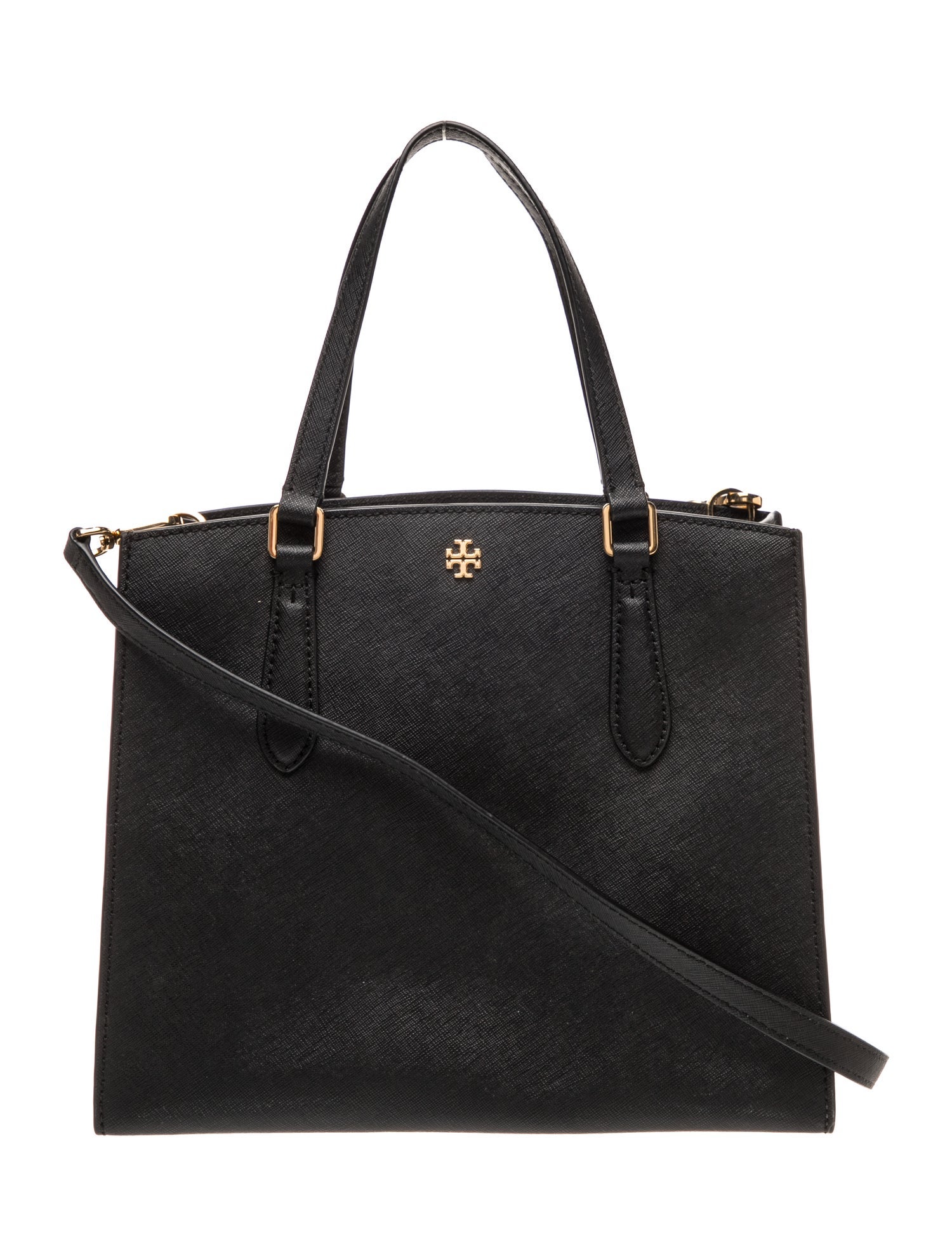 Saffiano Leather Top Handle Bag