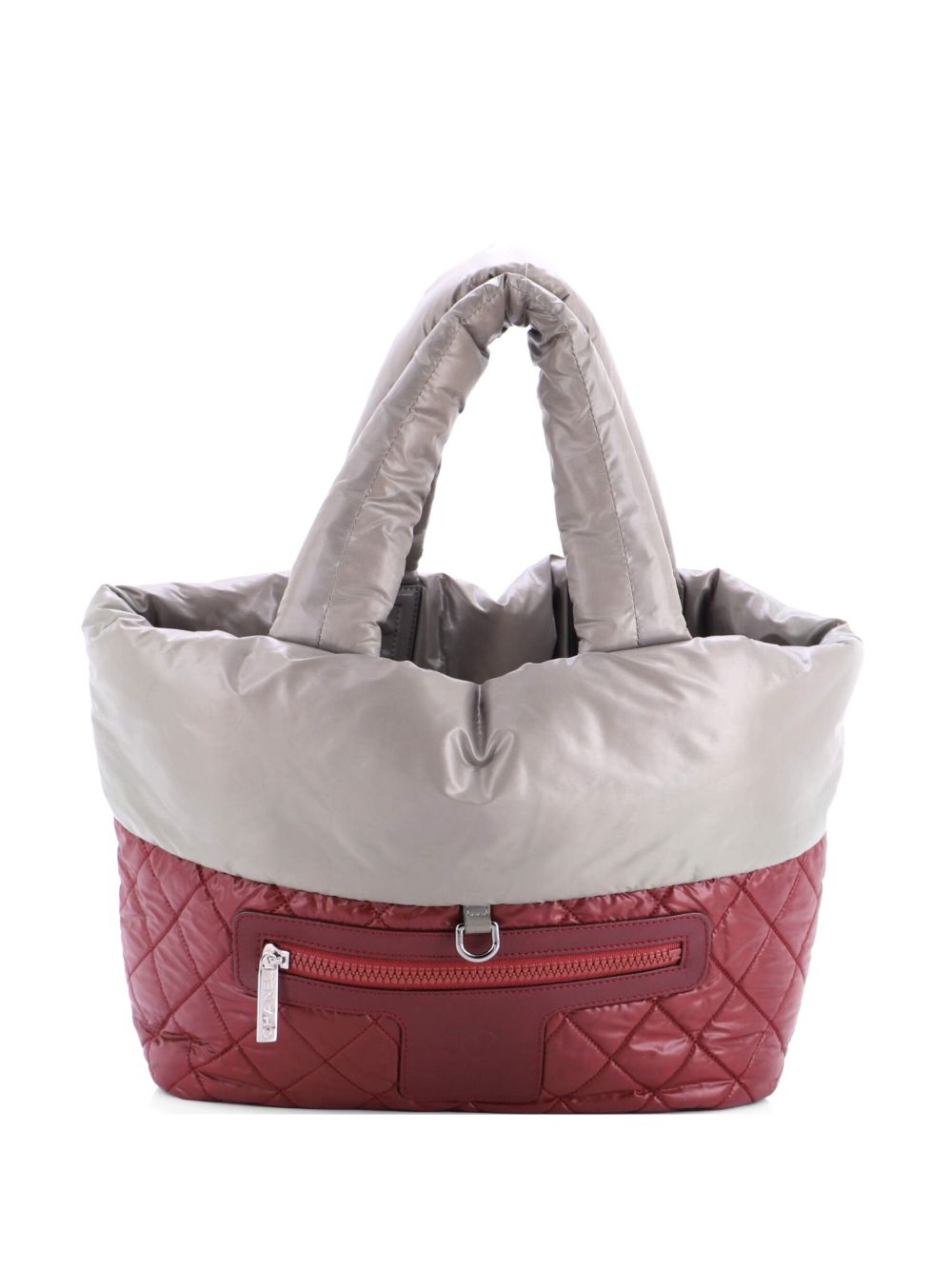 Coco Cocoon Reversible Quilted Nylon Small tote bag