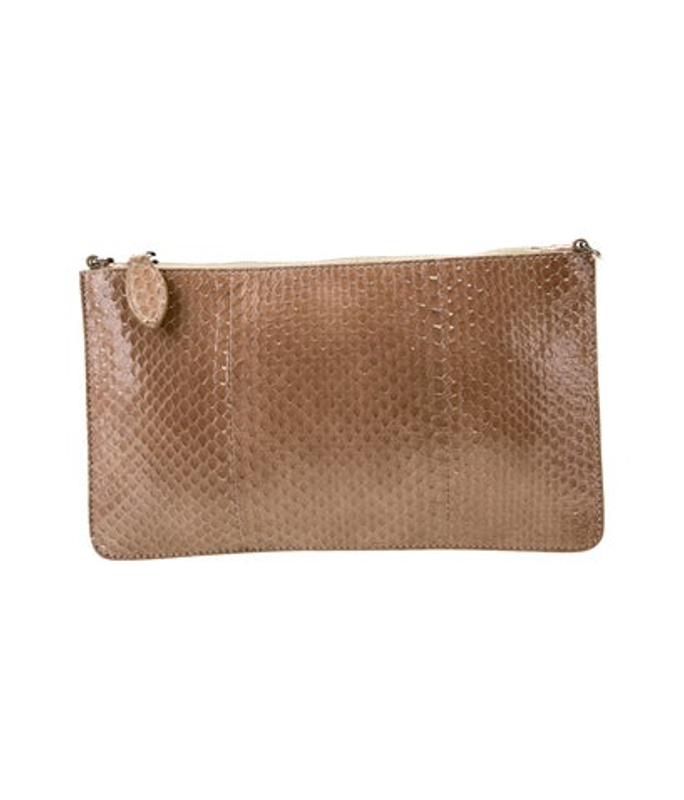 Alaia Leather Clutch
