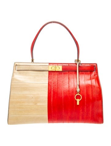 Tory Burch Leather Top Handle Bag