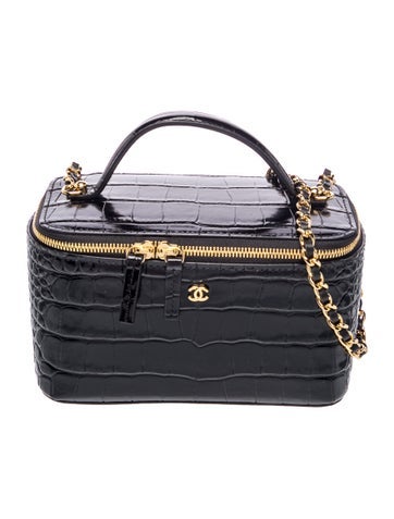 2026 Croc-Embossed Vanity Case w/ Chain