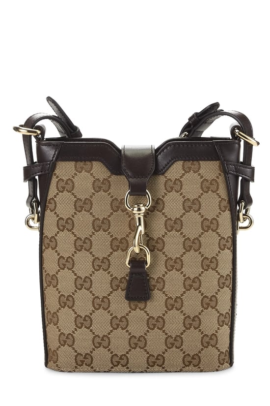 Original GG Canvas Bucket Shoulder Bag Mini