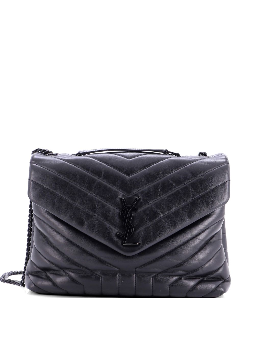 Loulou Matelasse Chevron Leather Medium shoulder bag