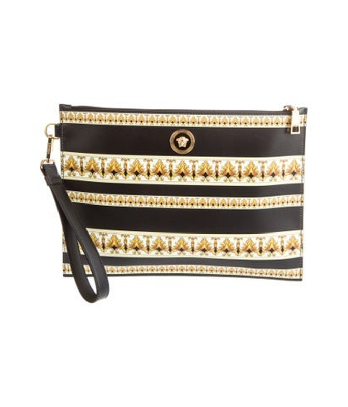 Versace Leather Clutch