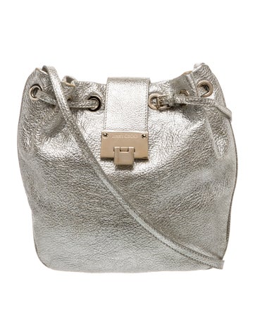 Jimmy Choo Leather Bucket Bag