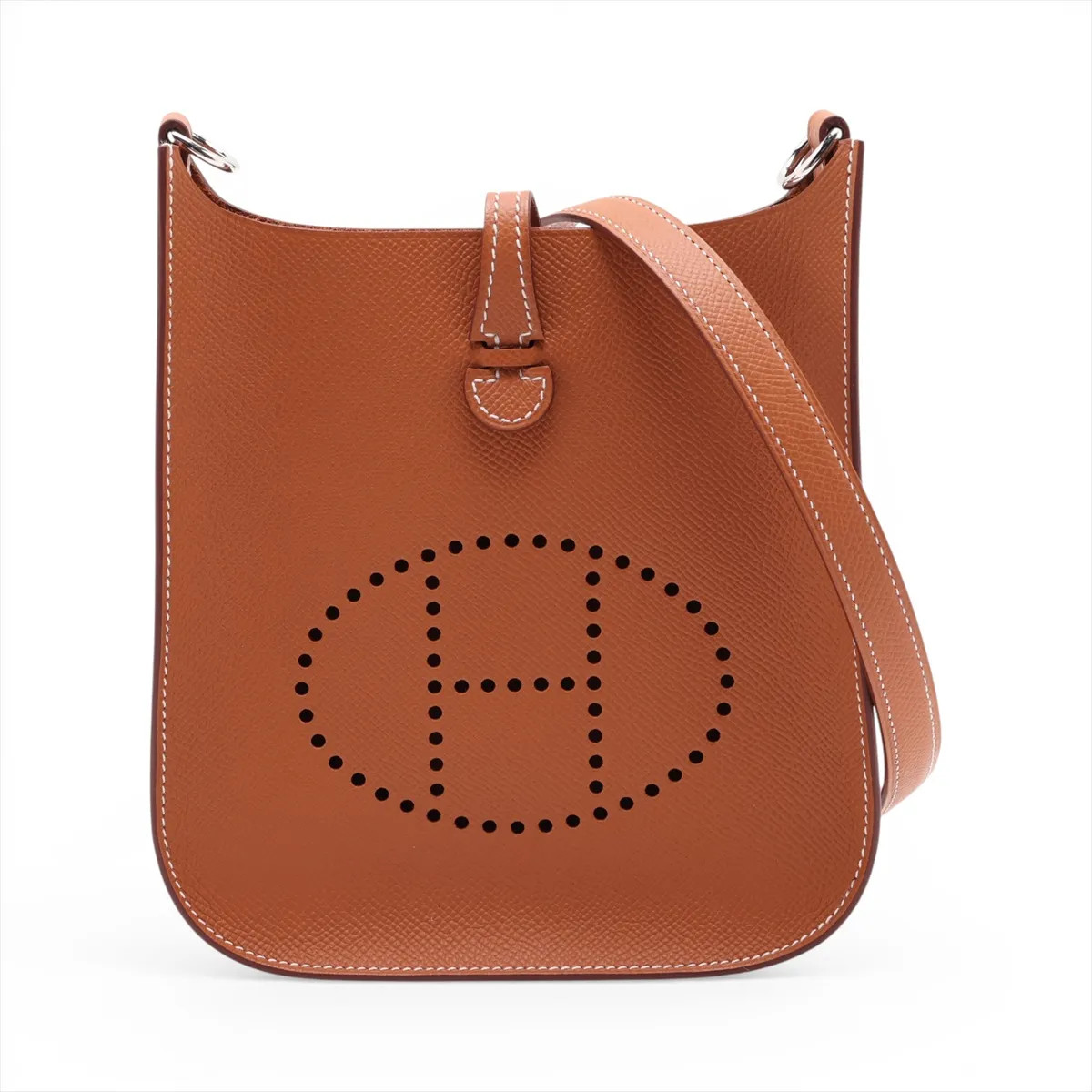 Hermès Evelyne Serie 16 TPM Veau Epsom Gold Silver Metal Fittings