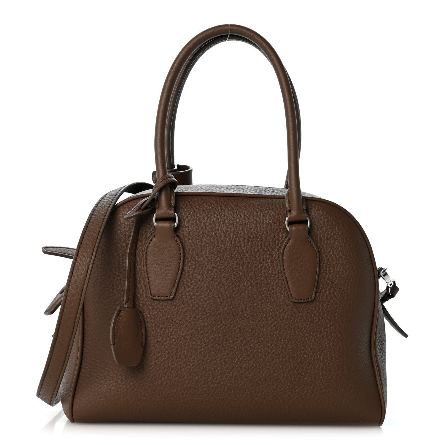 The Row Matte Grained Calfskin India 10 Dark Olive
