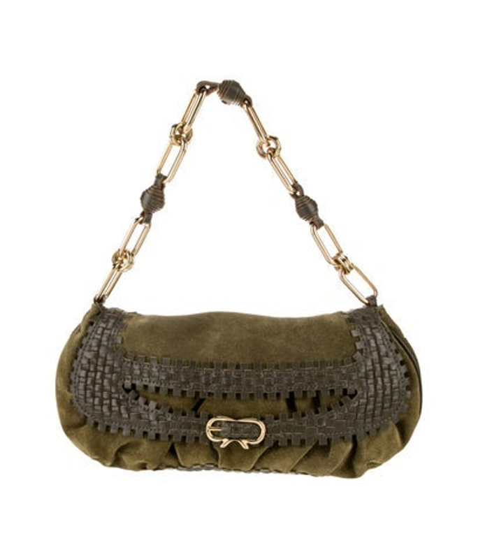 Anya Hindmarch Hindmarch Suede Top Handle Bag