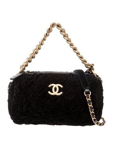 Velvet Camellia Bowling Bag