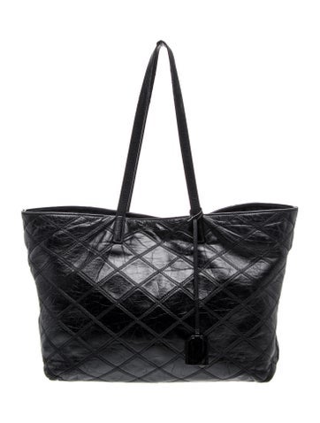 Saint Laurent Quilted Tote East West