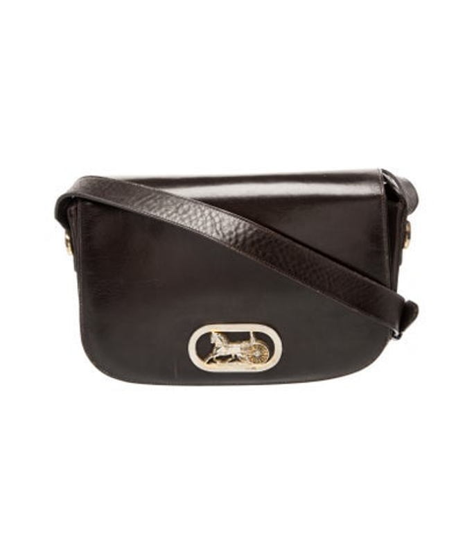 Celine Leather Crossbody Bag Vintage