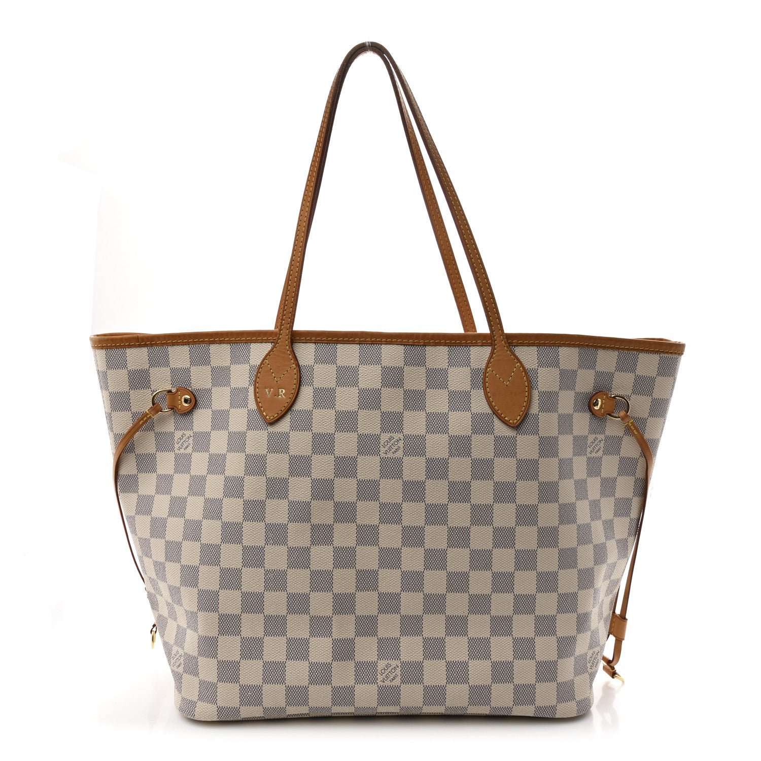 Louis Vuitton Louis Vuitton Damier Azur Neo Neverfull MM Rose Ballerine