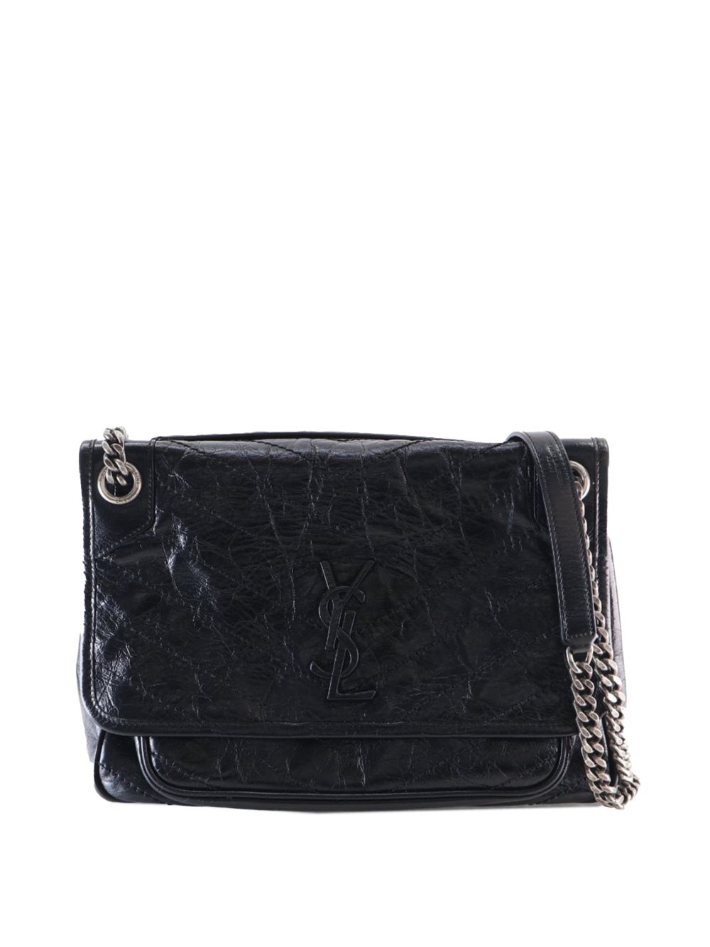 2022 Medium Crinkled Calfskin Niki shoulder bag