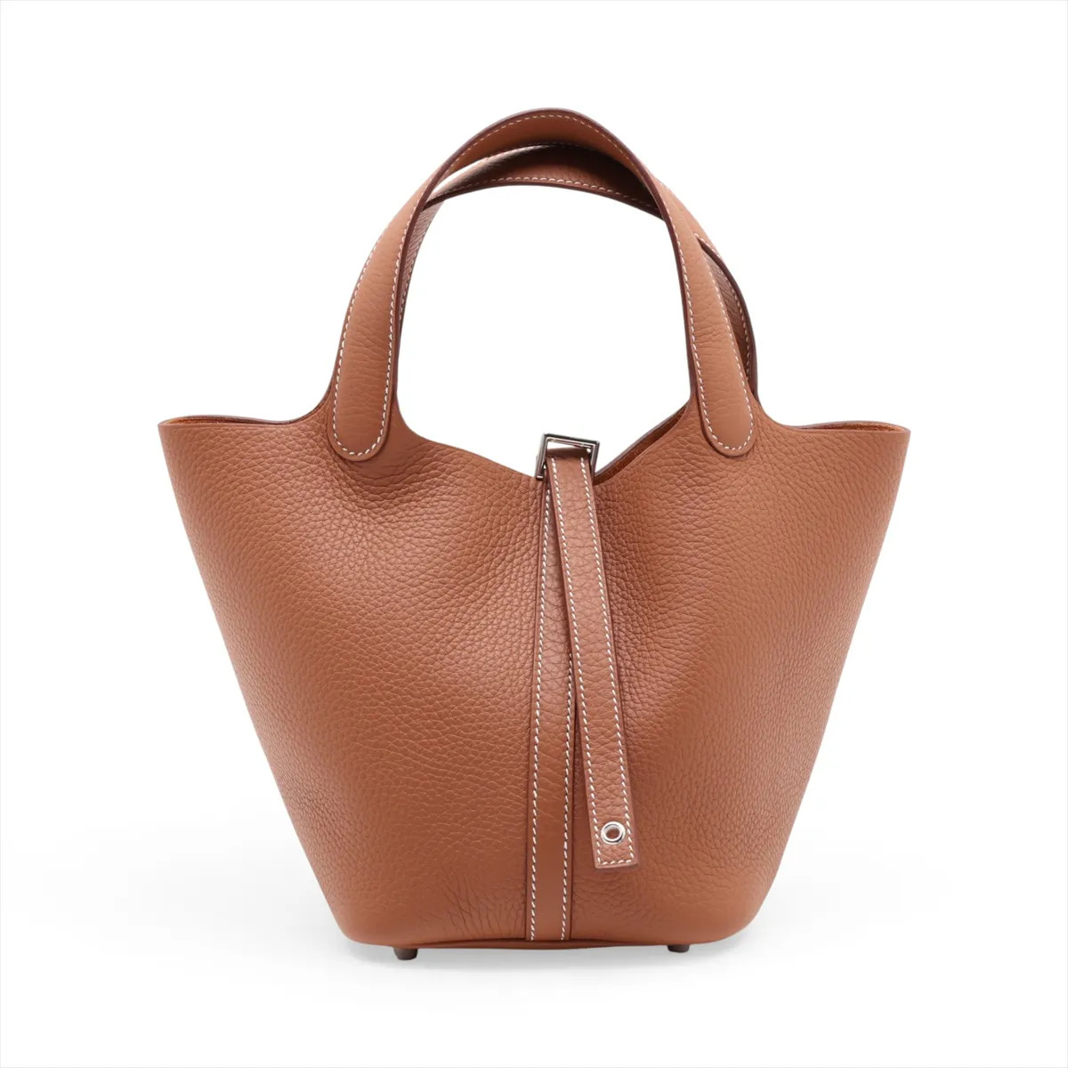 Hermès Picotin Lock 18 PM Taurillon Clemence Gold Silver Metal Fittings