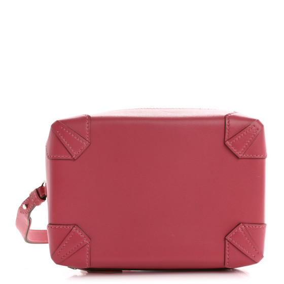Hermes Tadelakt Mini Pochette Maxibox Rose Lipstick