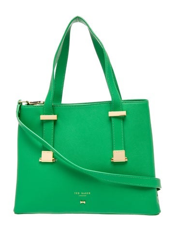 Leather Top Handle Bag