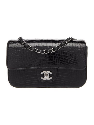 Chanel Alligator Rectangular Mini Flap Bag