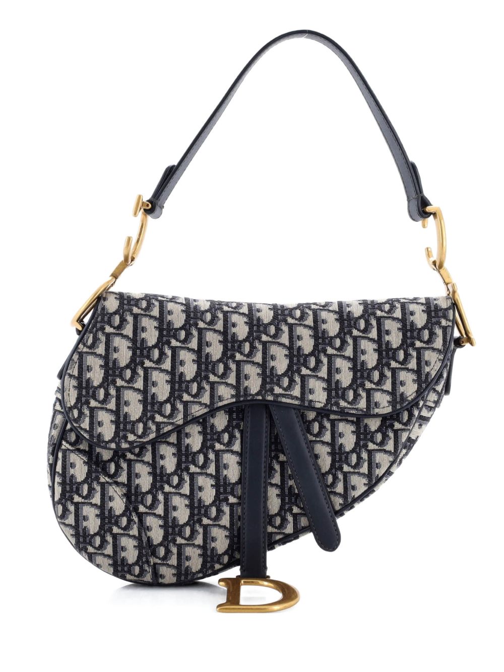 Saddle Handbag Oblique Canvas Medium shoulder bag