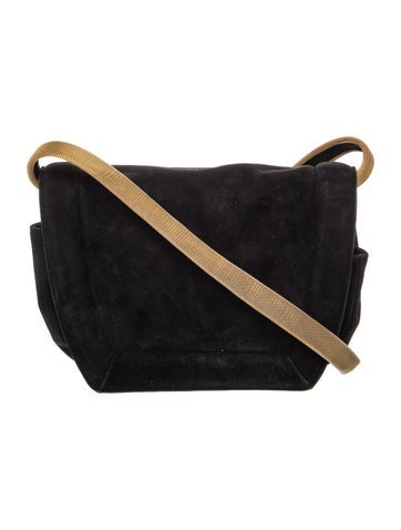 Suede Crossbody Bag