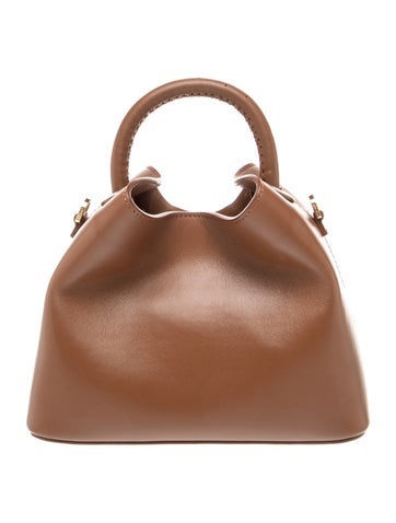 Leather Top Handle Bag