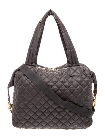 Quilted Messenger Bag