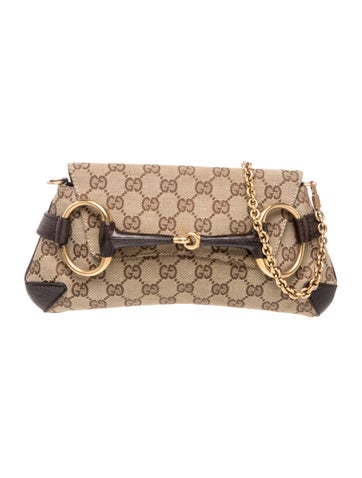 GG Canvas Horsebit Chain Vintage