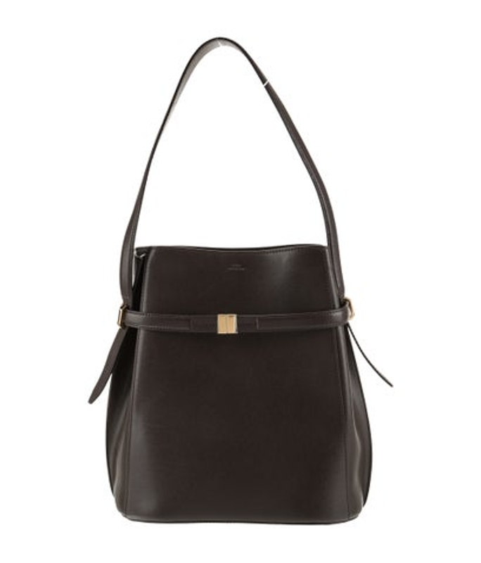 TOTEME Leather Belted Tote