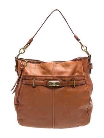 Leather Top Handle Bag